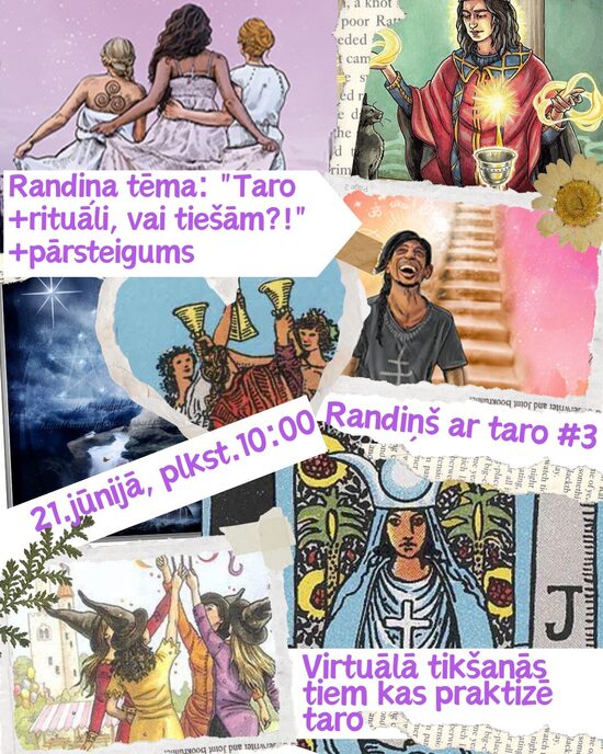 Randiņš ar taro#3: Taro +rituāli, vai tiešām?! +pārsteigums noslēgumā
